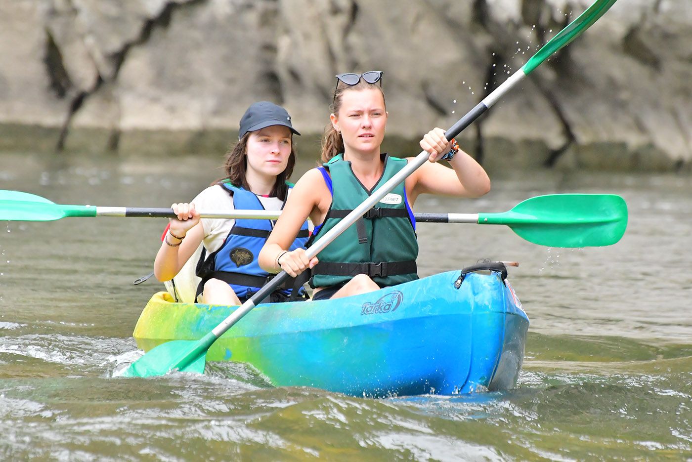 Discesa e canoa sull'Ardèche